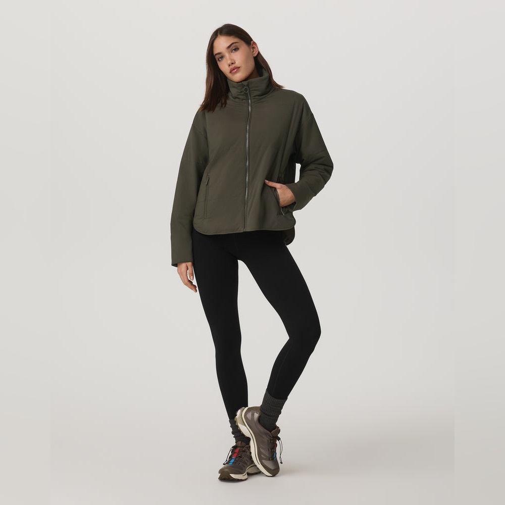 Vuori Olive Green Women's Jacket - Picture 4 of 7